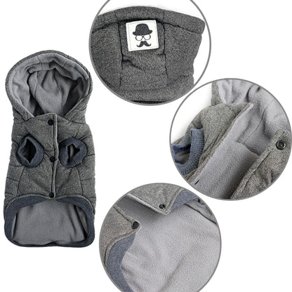 The North Dog Winter Hoodie Coat