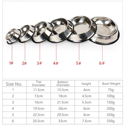 Paw Stainless Steel Pet Bowl