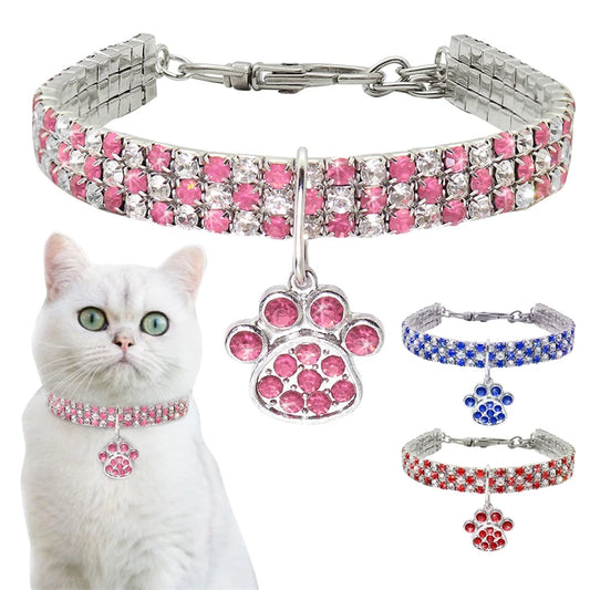 Shiny Pet Necklace Collars