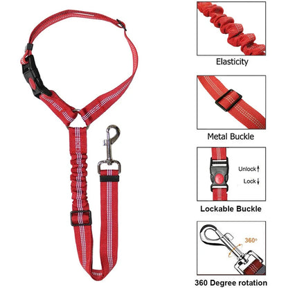 Multifunctional Dog Car Safety Belt