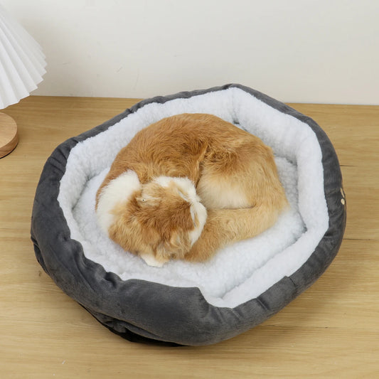 Paw Print Pet Bed