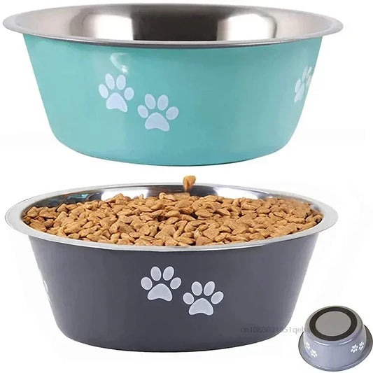 Stainless Steele Non Slip Food Bowl