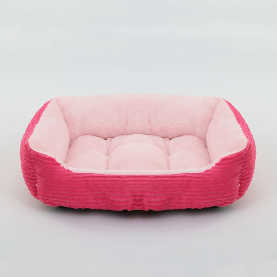 Square Plush Pet Bed