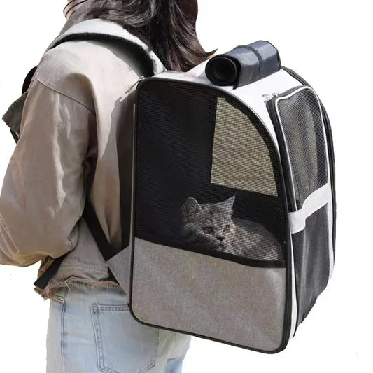 Large Space Breathable Cat Backpack cat