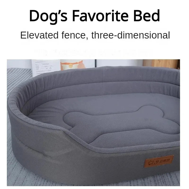 Dog Bone Cushion Dog Bed