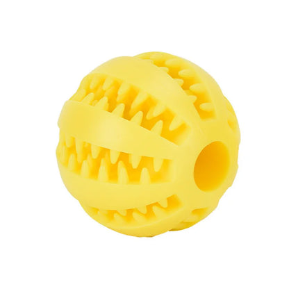 Dog Interactive Rubber Treat Ball