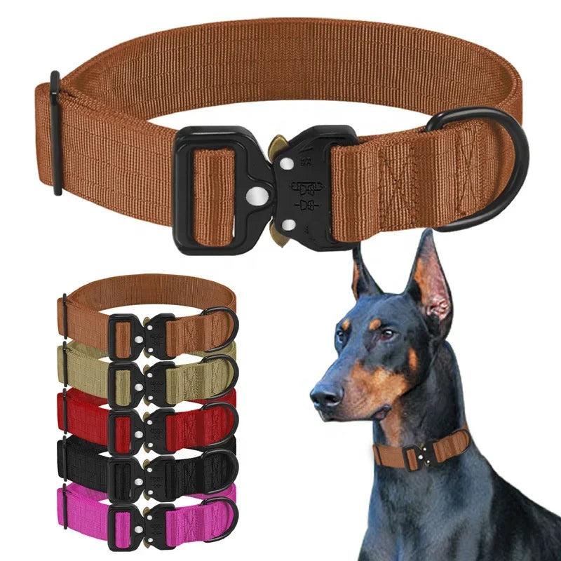 Large Adjustable K9 Dog Collar