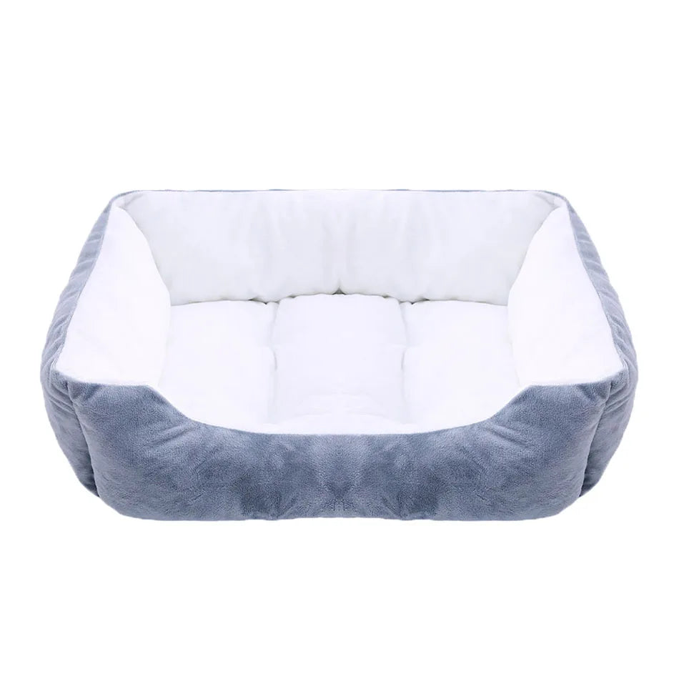 Square Plush Pet Bed