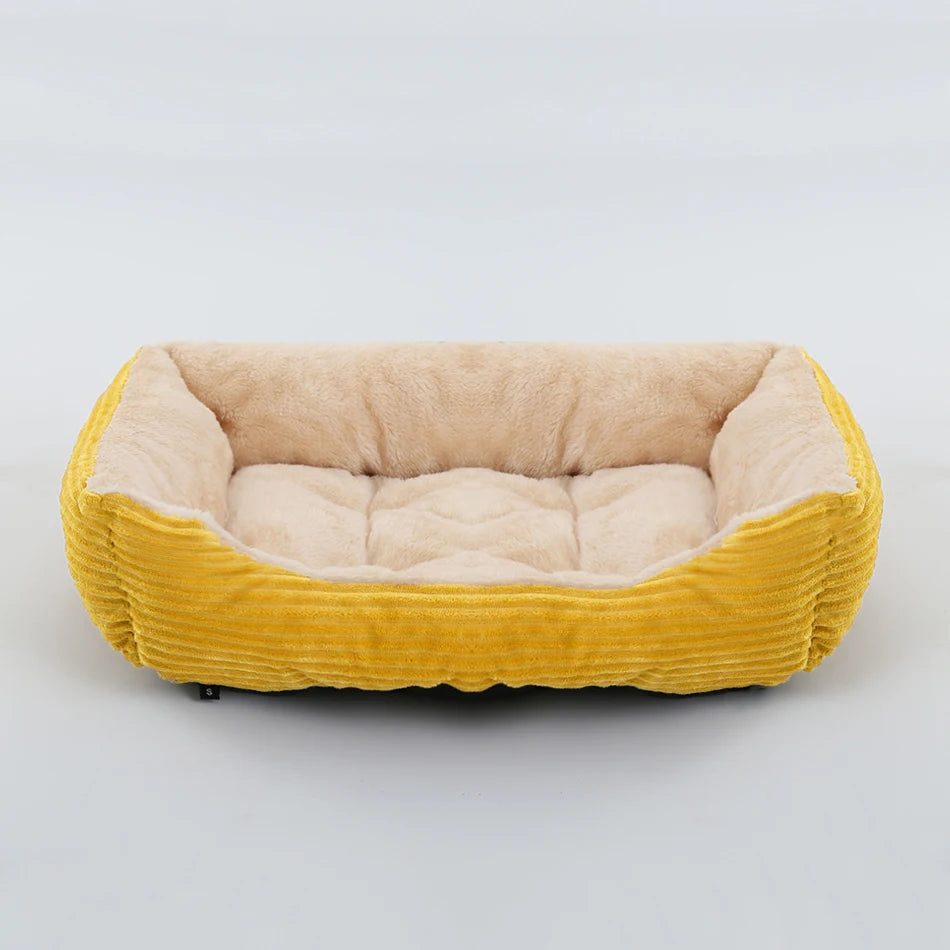 Square Plush Pet Bed