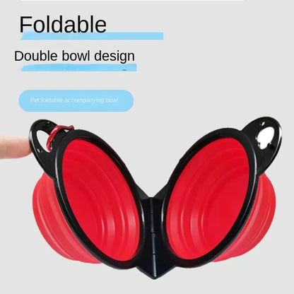 2in1 Foldable Dual Bowl