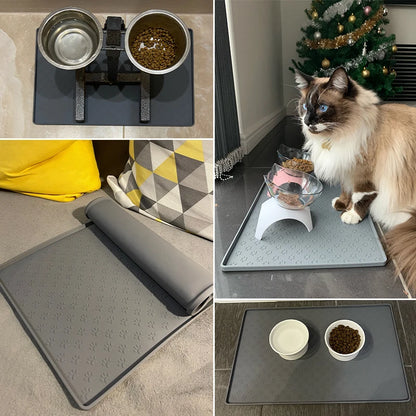 Pet Feeding Bowl Mat