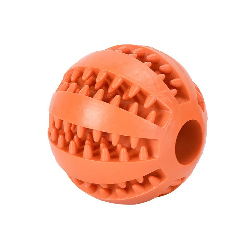 Dog Interactive Rubber Treat Ball