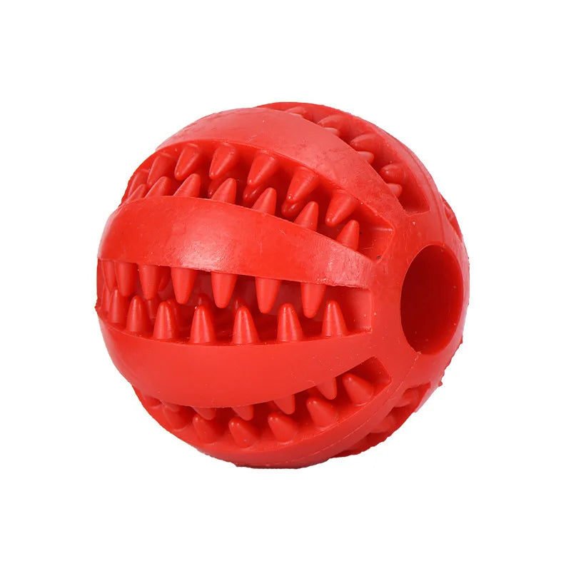 Dog Interactive Rubber Treat Ball