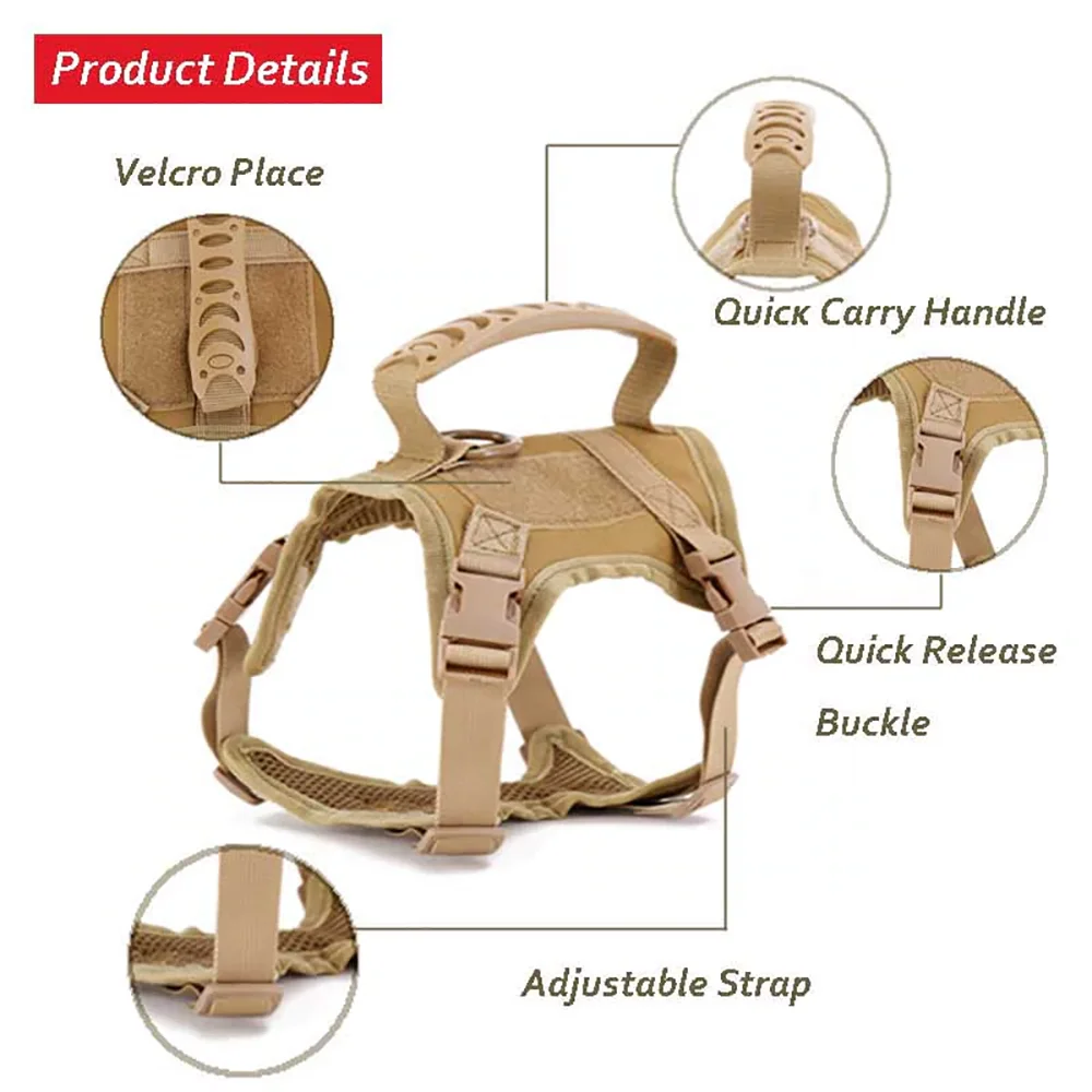 Tactical Small Pet Harness