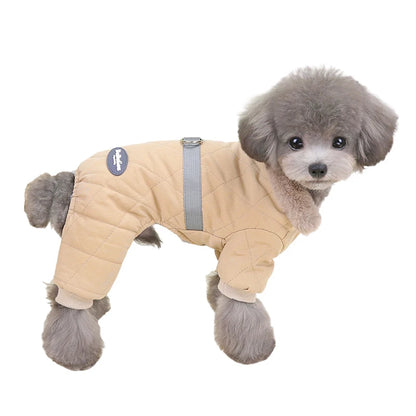 Dog Quilted Jacket