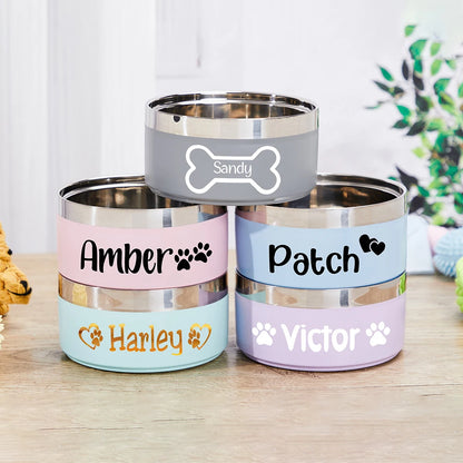 Customized Dog Bowls