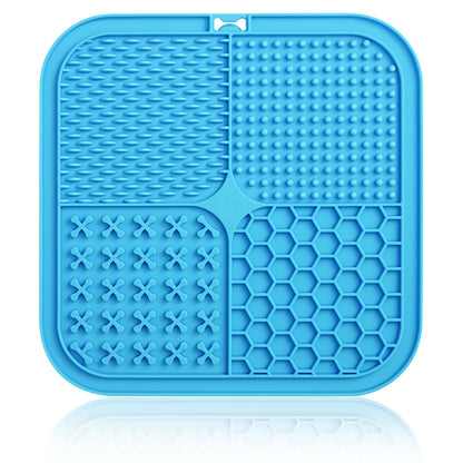 Slow Feeding Pet Lick Mats with Suction Cups