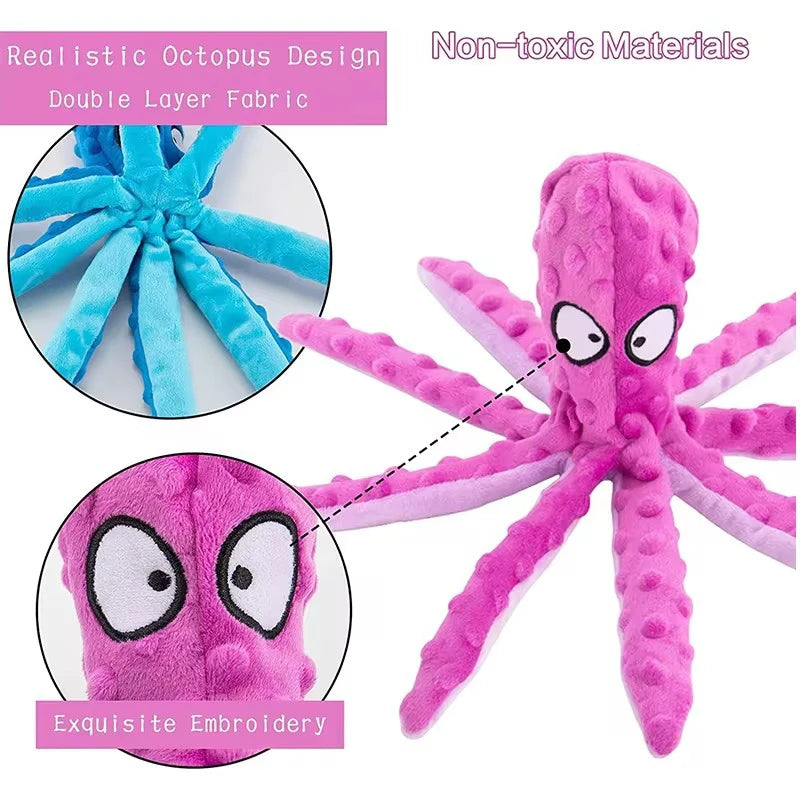 Octopus Dog Toy