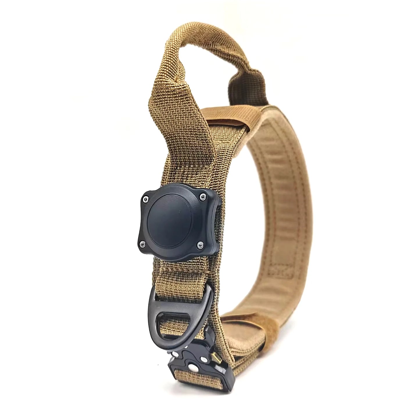 Dog Collar With Handle For AirTag