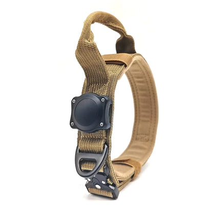 Dog Collar With Handle For AirTag