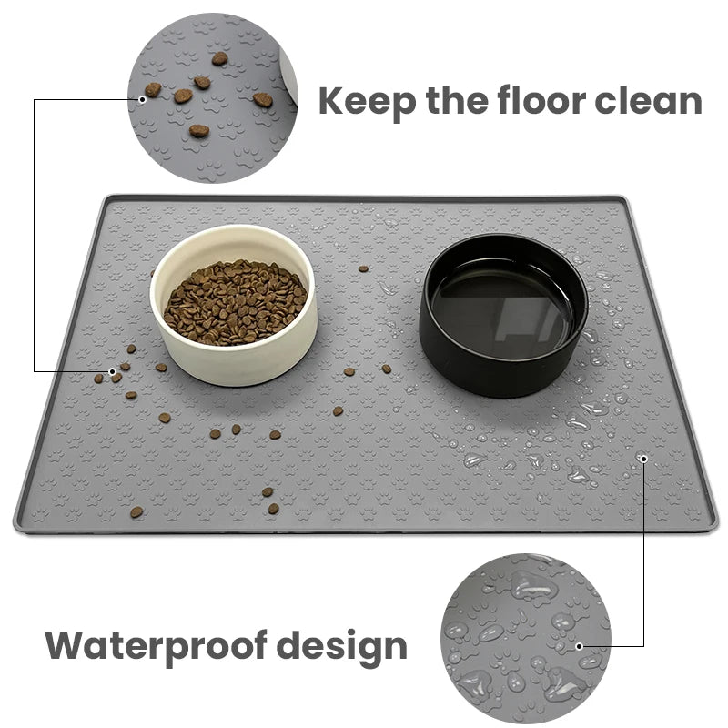 Pet Feeding Bowl Mat