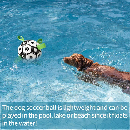 Dog Soccer Ball With Straps