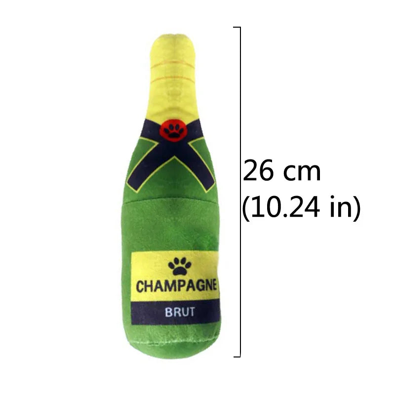 Alcohol Bottle Shaped Pet Toy