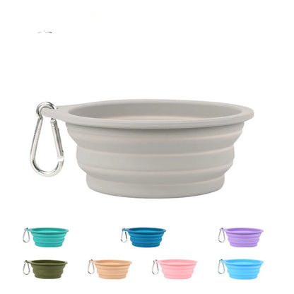 Collapsible Silicone Pet Bowl