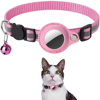 Reflective Cat AirTag Collar