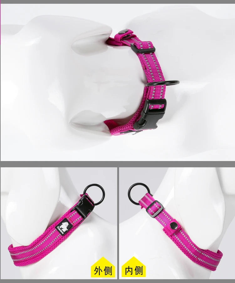 Truelove Reflective Adjustable Dog Collar