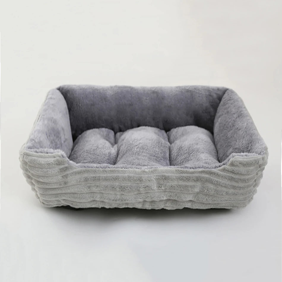 Square Plush Pet Bed