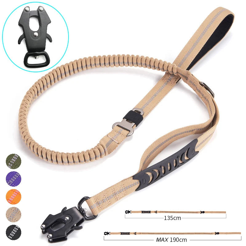 Multi-Function Heavy Duty Bungee Dog Leash