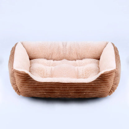 Square Plush Pet Bed