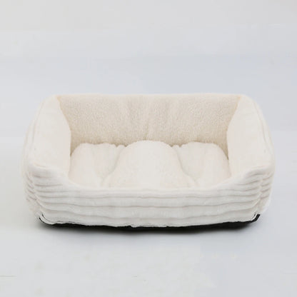 Square Plush Pet Bed