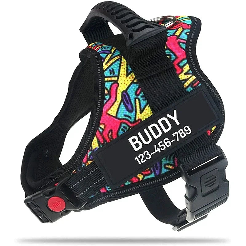 Custom ID Dog Harness
