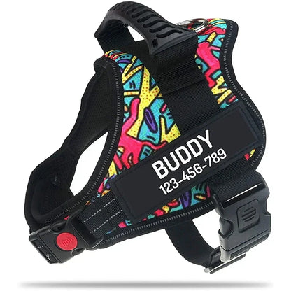 Custom ID Dog Harness