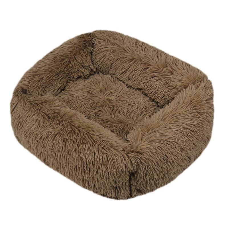 Rectangle Plush Dog Bed