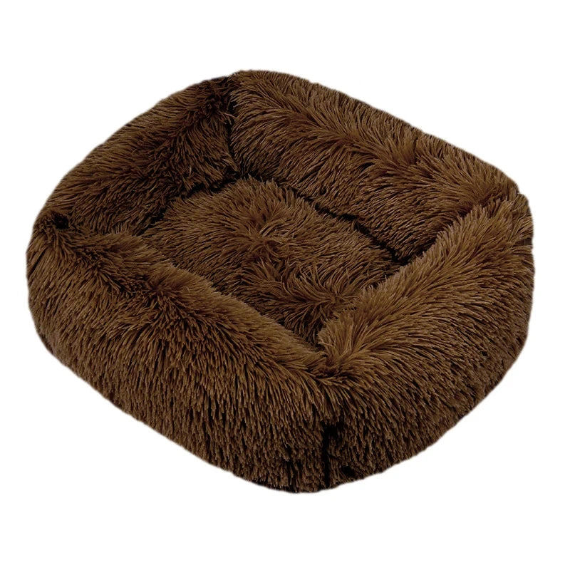 Rectangle Plush Dog Bed