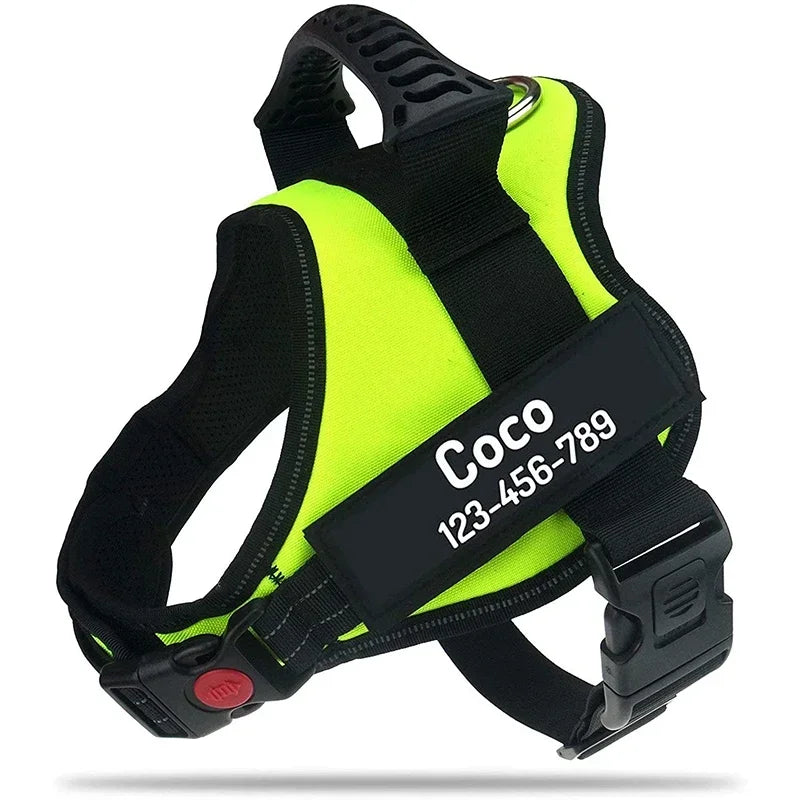 Custom ID Dog Harness
