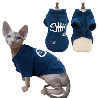 Fishbone Pet Sweater