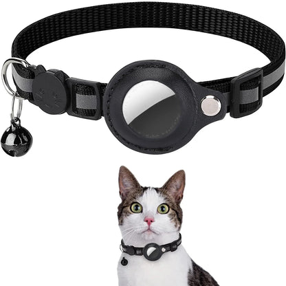 Reflective Cat AirTag Collar