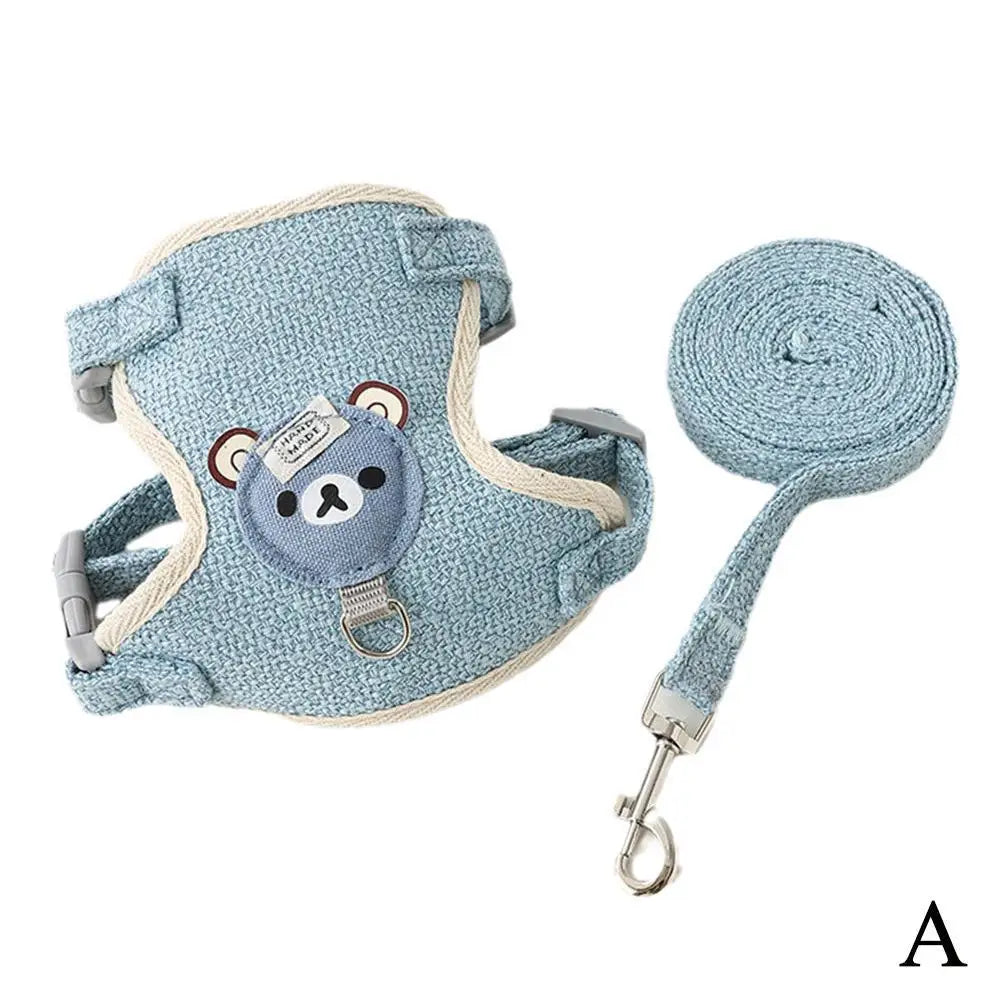 Cute Teddy Material Harness