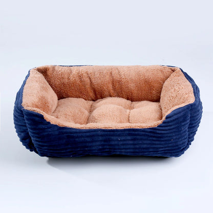 Square Plush Pet Bed