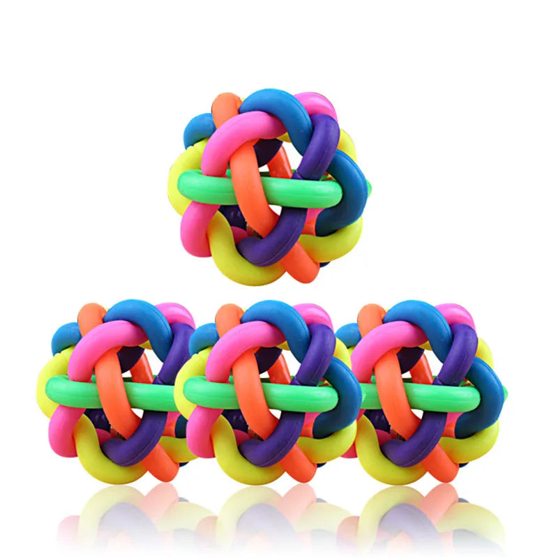 Pet Colourful Training Chew Ball