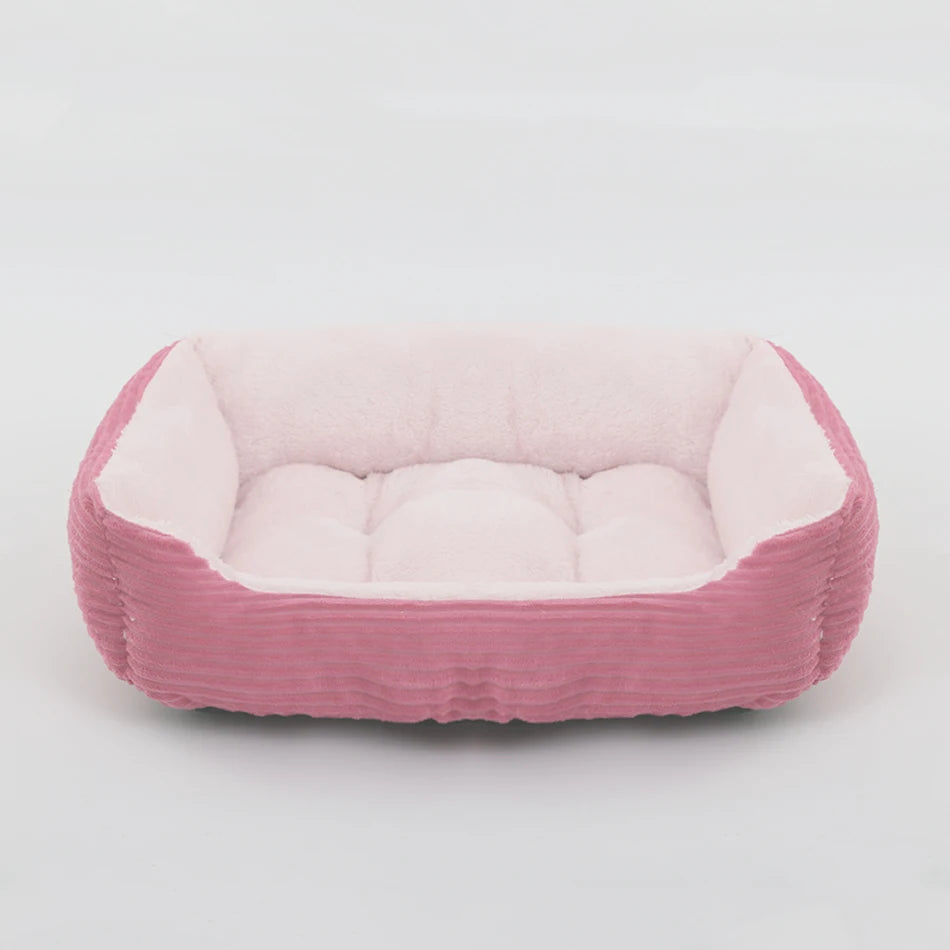 Square Plush Pet Bed