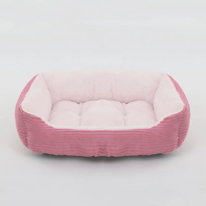 Square Plush Pet Bed