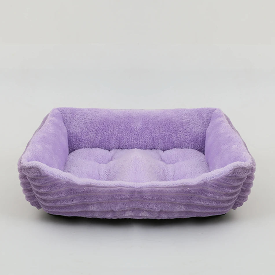 Square Plush Pet Bed