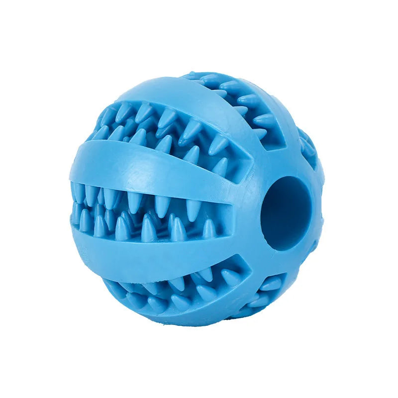 Dog Interactive Rubber Treat Ball