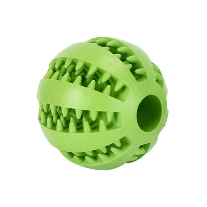 Dog Interactive Rubber Treat Ball