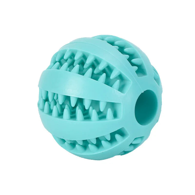 Dog Interactive Rubber Treat Ball